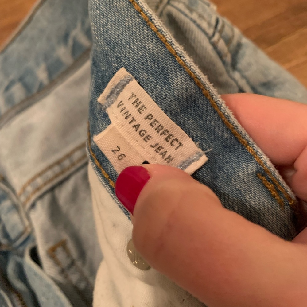 Cropped Perfect Vintage Madewell Jeans